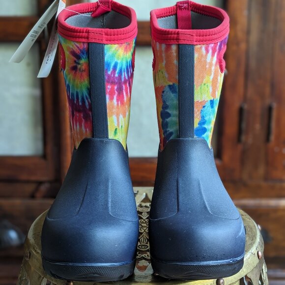 NIB Bogs Kids Neo-Classic Tie-Dye Boots, US Size 3 - Picture 4 of 9